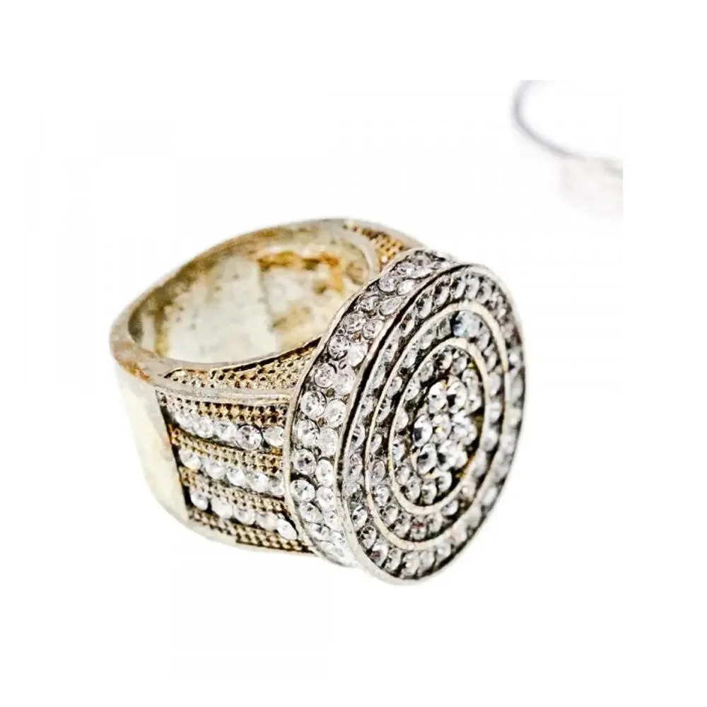 925 Sterling Silver CZ Ring Size 6.5